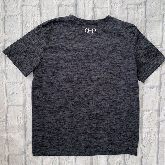 Under armour youth boys L loose fit heatgear Crewneck short sleeve shirt - Picture 4 of 4
